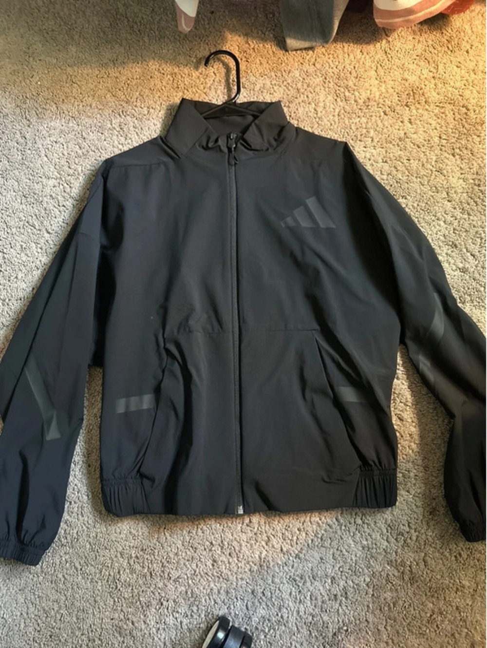 Adidas Women's zip up jacket. XS
